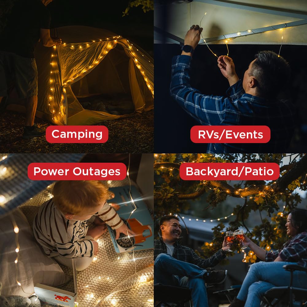 Luminaid solar string light adds patio glow for relaxed outdoor spaces