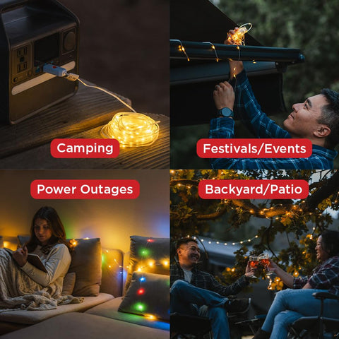 Luminaid USB-plug friendly setup powers anywhere with a USB source.