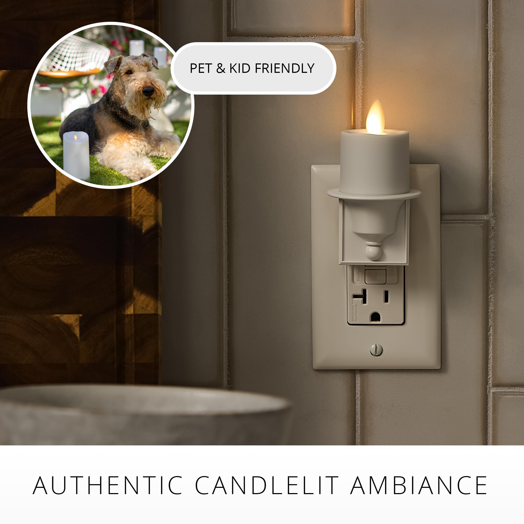 Luminara cool-to-touch safety for kid-friendly use