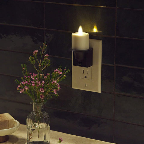Luminara color options Bronze, Black, White match various rooms.
