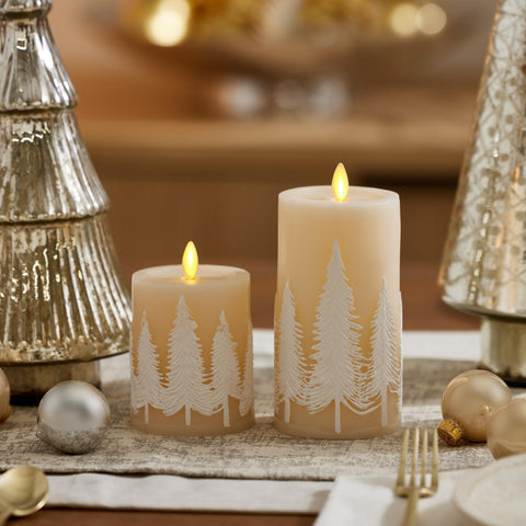 Luminara flameless LED candle suitable for pet-friendly homes with a soft glow.