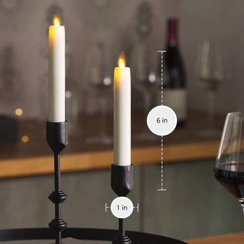 Luminara timer function for automatic daily lighting