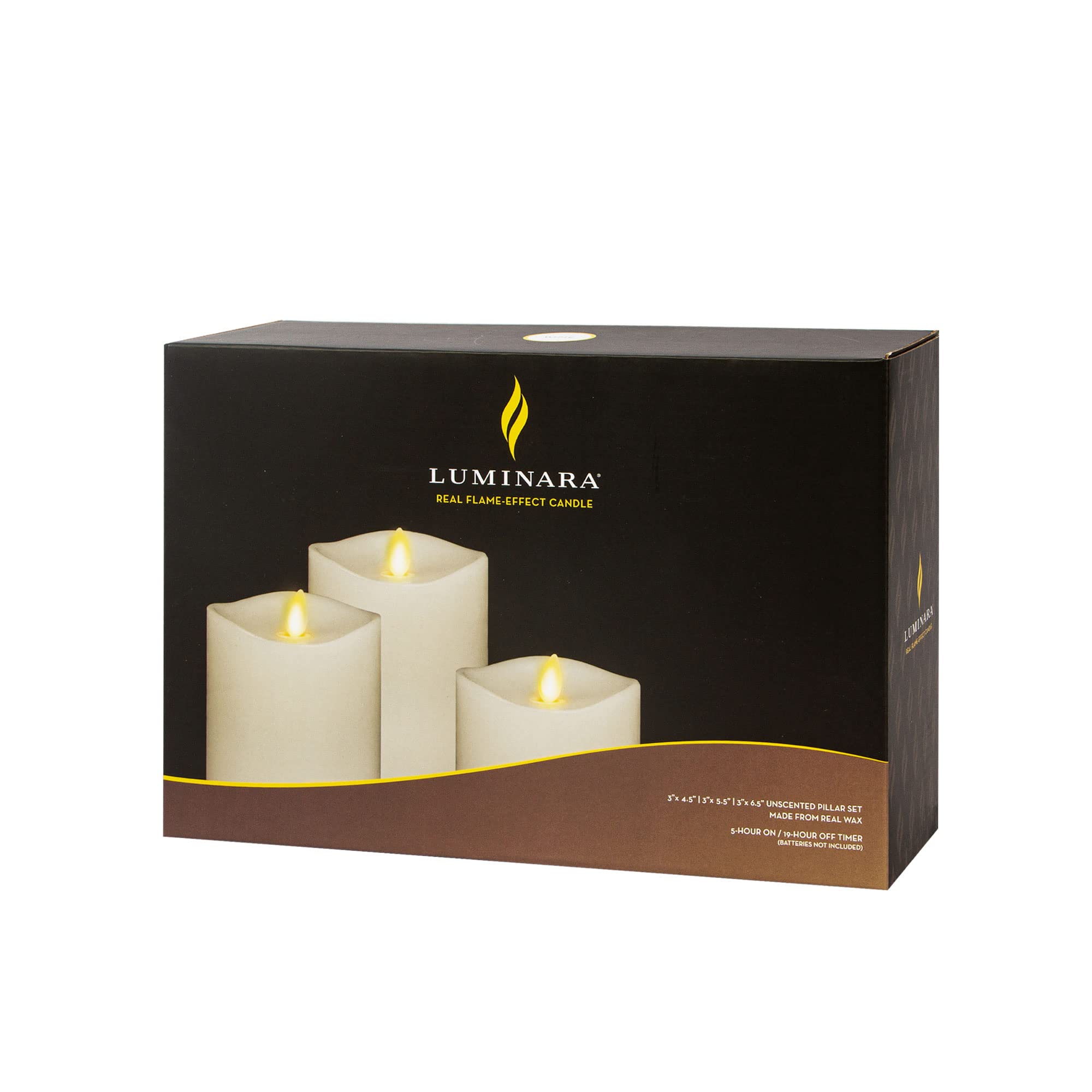 Luminara gift-ready packaging enhances gifting convenience.