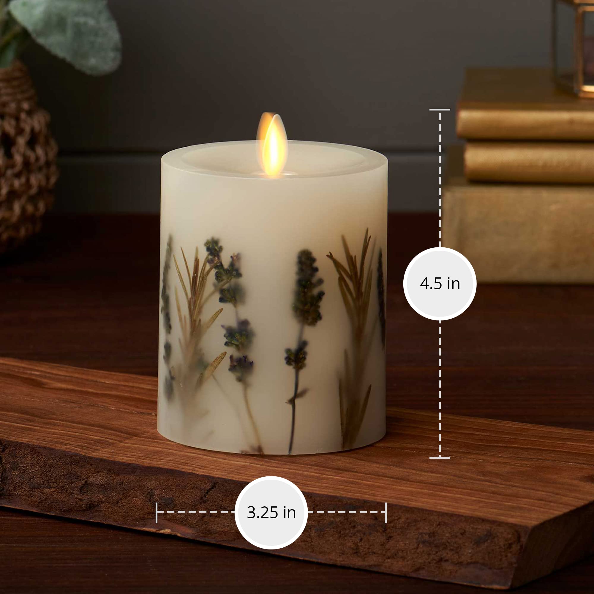 Boxed Luminara flameless candle ready for gifting and home display.