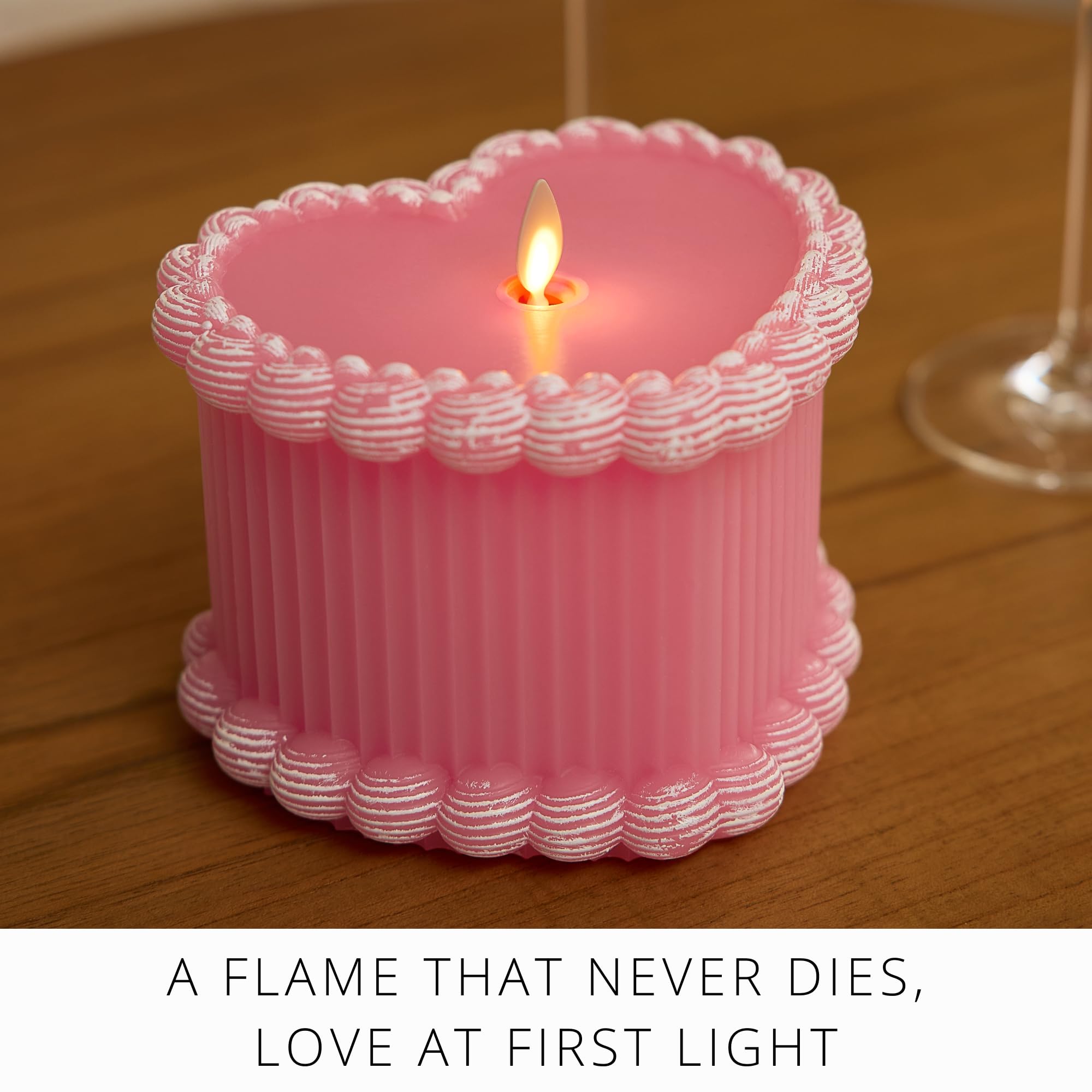 Luminara real flame LED movement demonstrates lifelike flicker for cozy evenings.