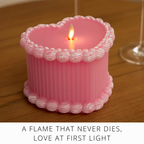 Luminara real flame LED movement demonstrates lifelike flicker for cozy evenings.
