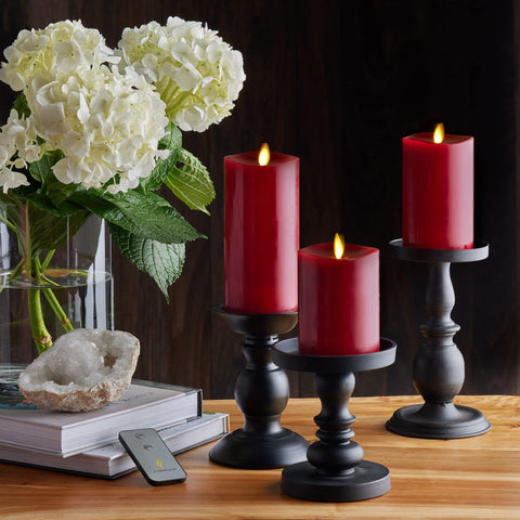 Luminara remote-ready candle compatible with remotes