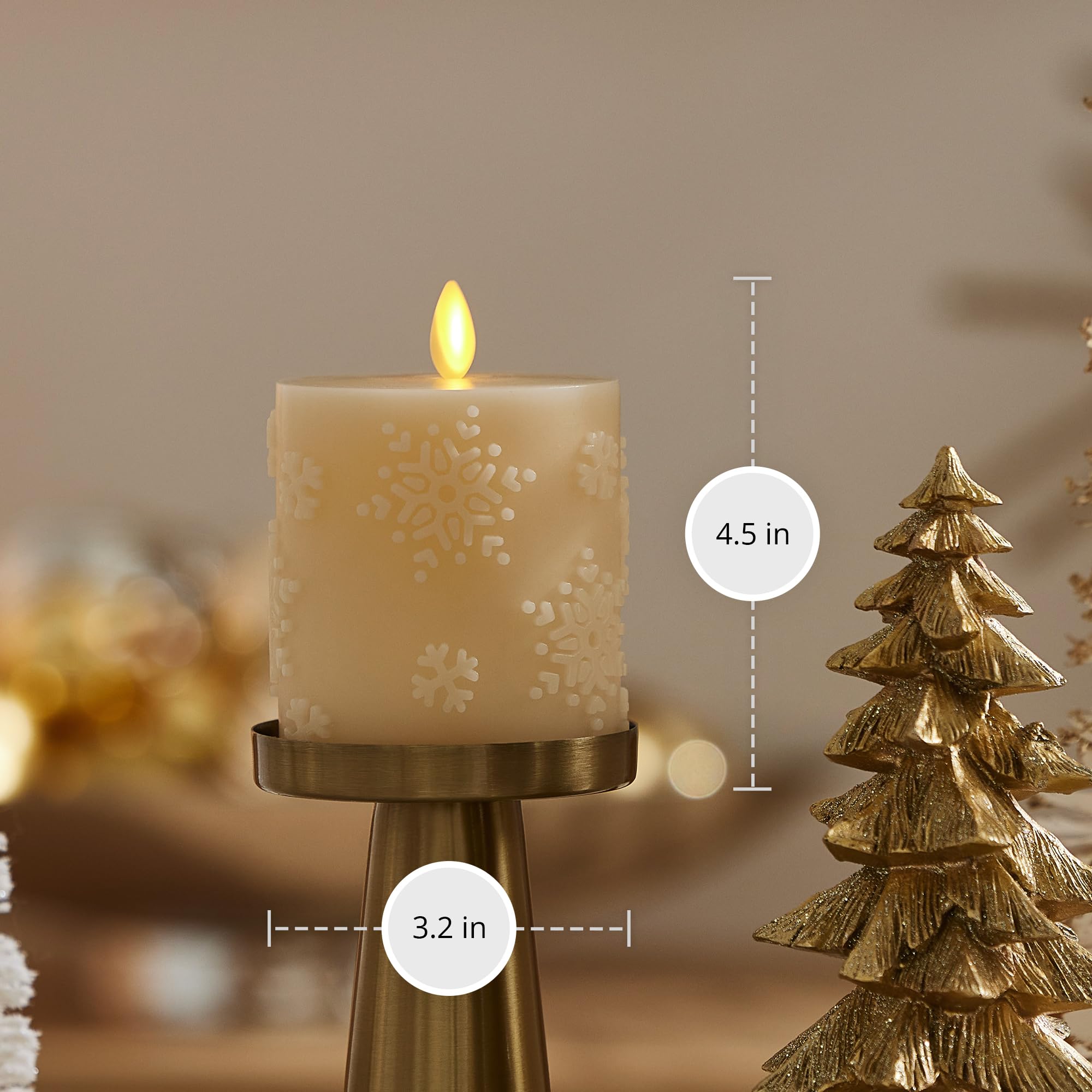 Luminara flameless candle safe around children and pets