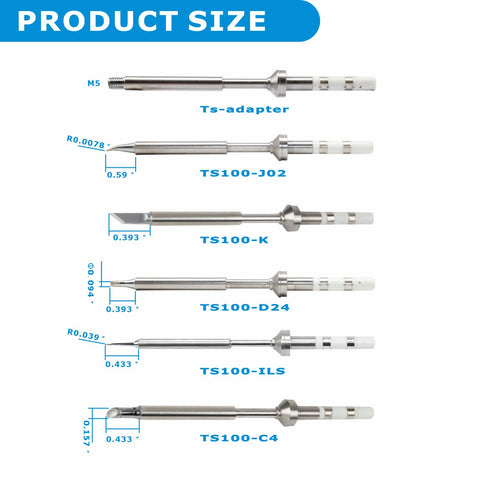 LUMINZENLUX TS-C4 tip close-up highlighting precision for delicate joints.