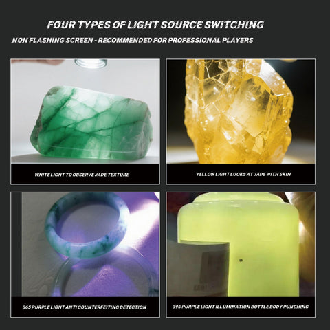 Lumirio Gemstones UV Flashlight pocket-size gadget fits in a pocket