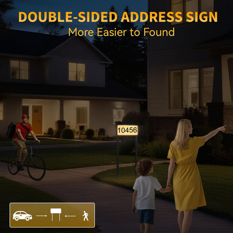 LumiZen dusk auto-on-off feature provides convenient night illumination.