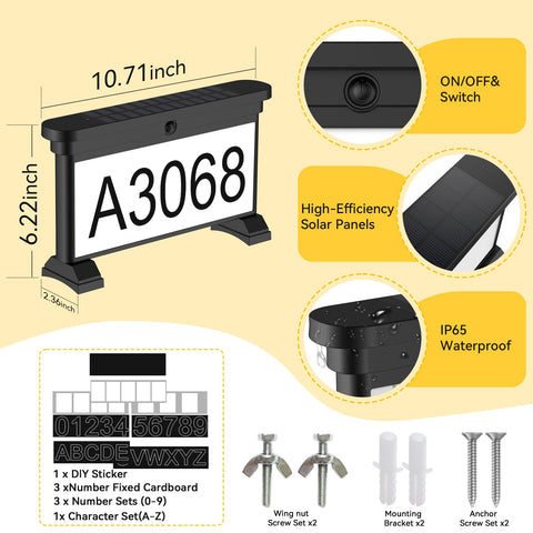 LumiZen easy-install hardware included for quick mounting on various surfaces.