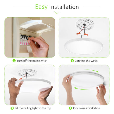 LUMLLSAJI durable LED with up to 20,000 hours of life