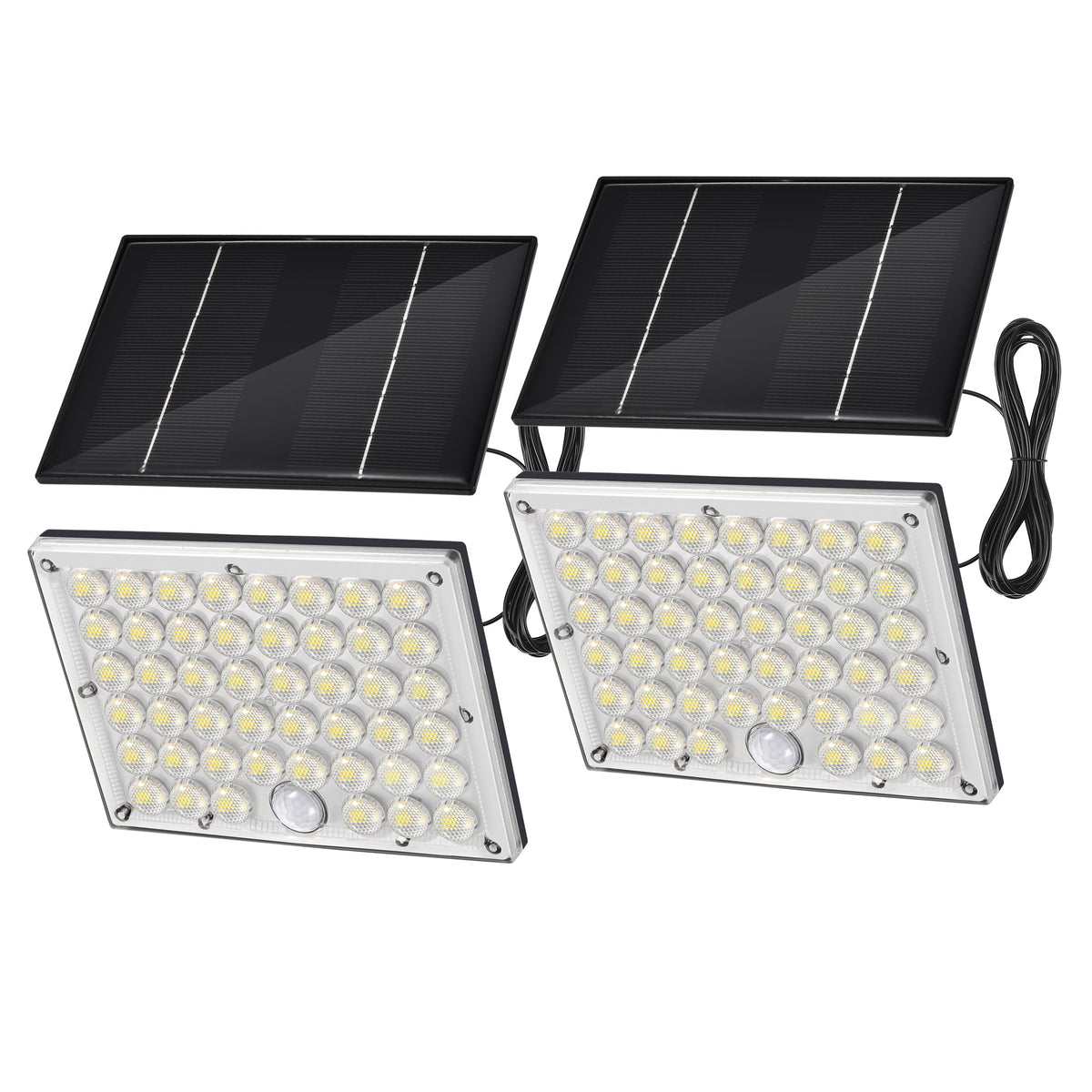 LUMLLSAJI solar motion light on porch enhances entryway security at night
