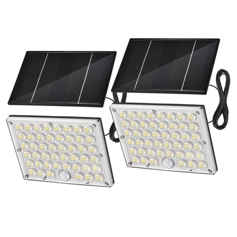 LUMLLSAJI solar motion light on porch enhances entryway security at night