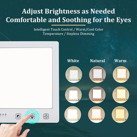 Lumo Therapy memory function recalls your preferred setting for faster mornings.