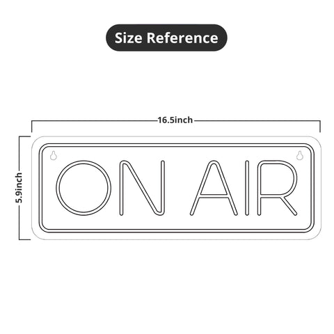 Lumoonosity On Air neon sign bedroom setup enhances mood lighting