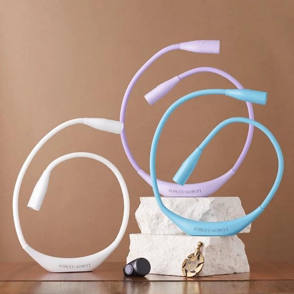LUMOS Knitting Light rechargeable via USB for cordless crafting.