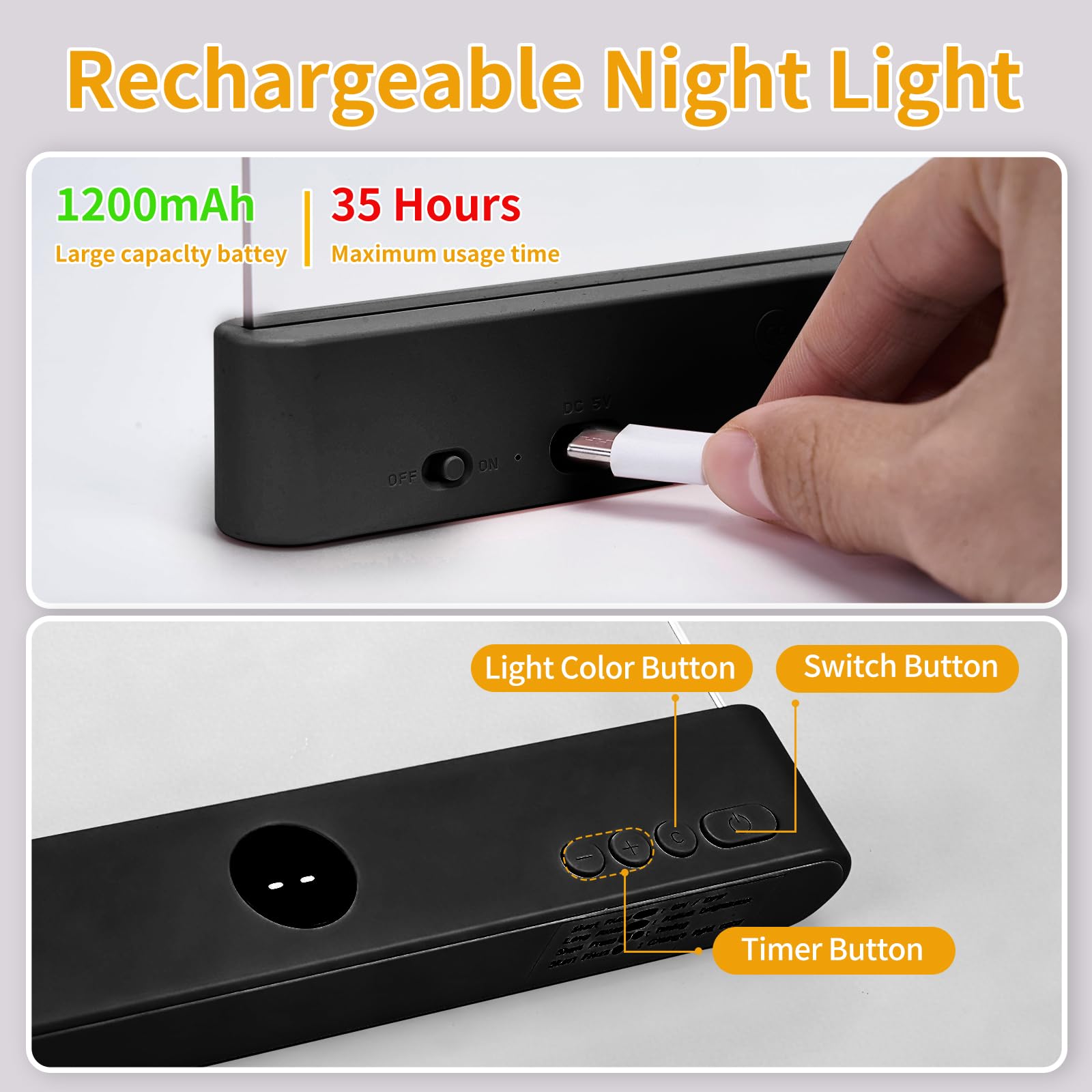 Lumoza Book Light portable durable design suitable for home, car, and travel