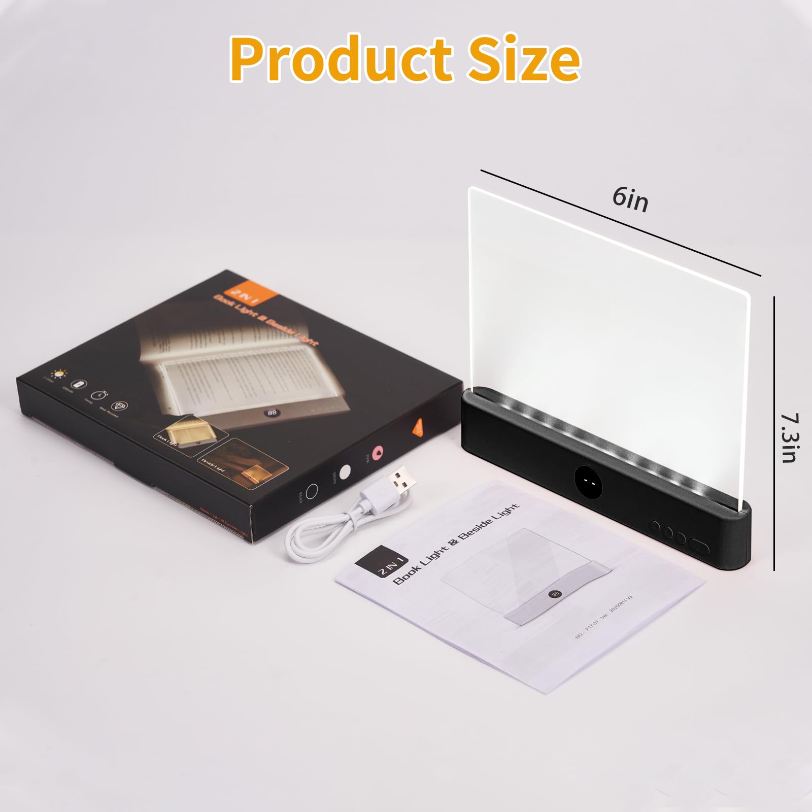 Lumoza Book Light travel case use showing compact convenience for on-the-go reading