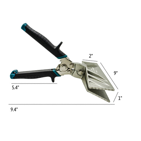 Luna Crates 9-Inch seamer handles coil and fascia with precision.