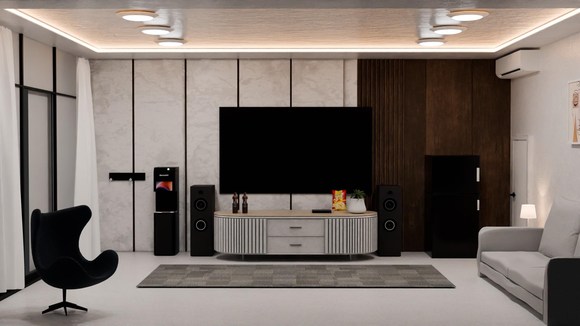 Lunabode LED 50,000-hour lifespan reduces replacement frequency