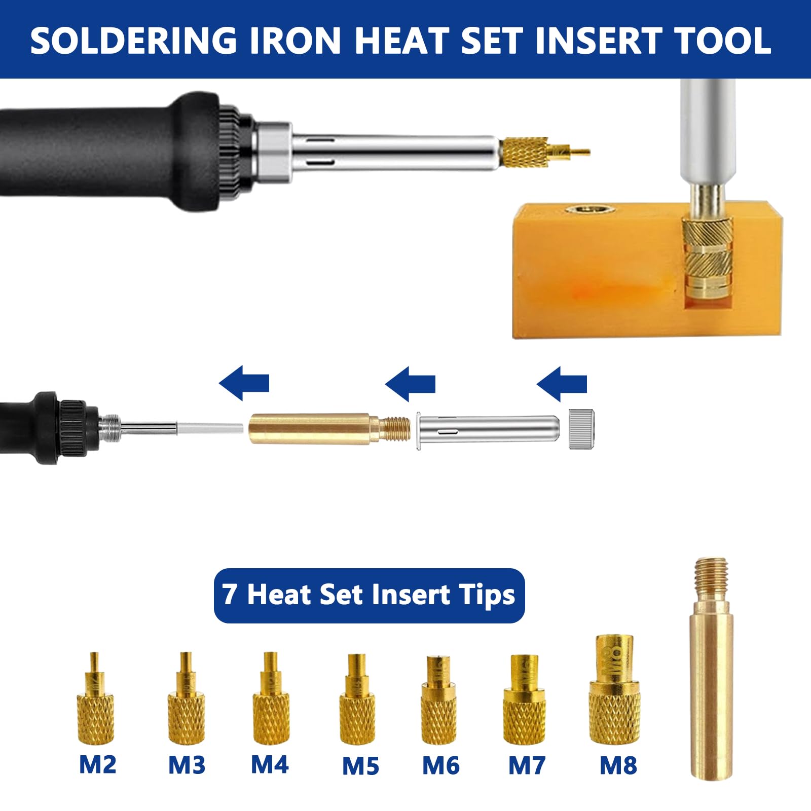 Lunamor anti-scalding handle with insulation for safer long welding sessions