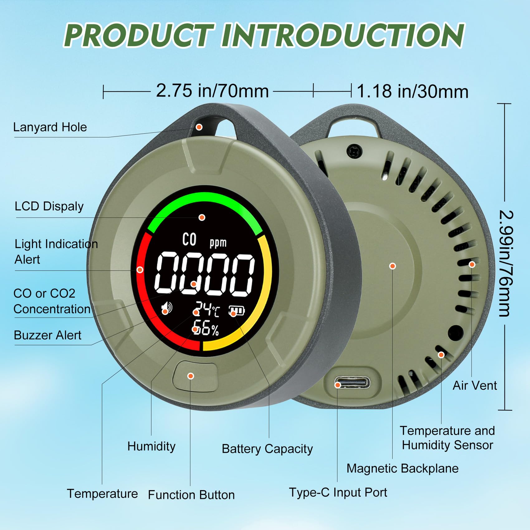 Lunarlipes home or RV setup demonstrates compact, reliable air monitoring