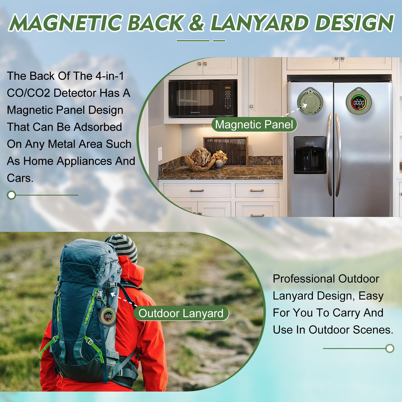 Lunarlipes magnetic suction back attaches to metal surfaces for versatile placement