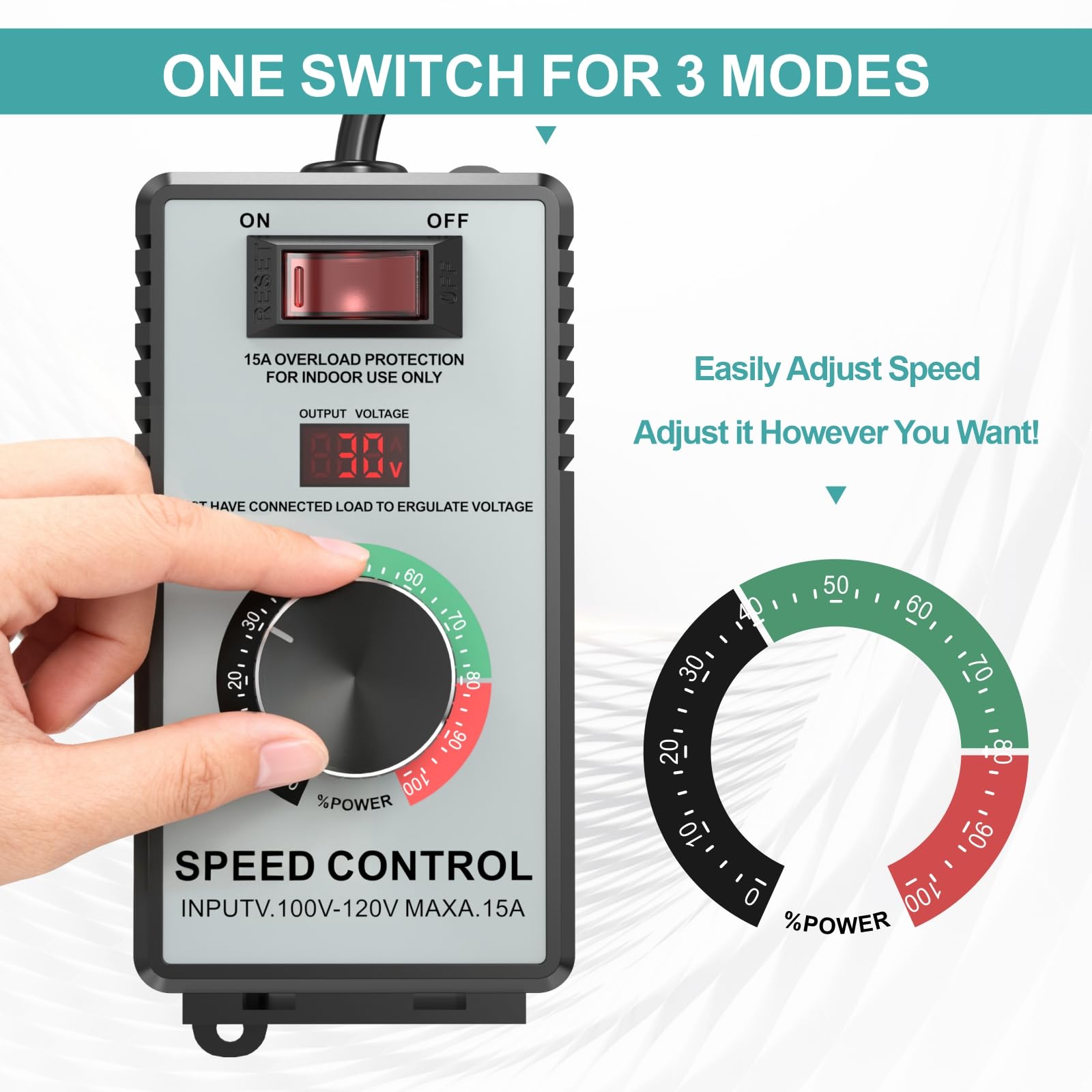 Luney safety features highlighting overload and surge protection in a rugged shell.