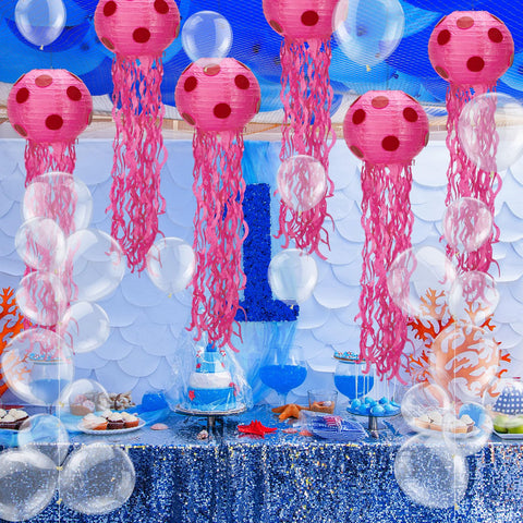 Lunmon jellyfish lanterns rotating tentacles create a floating ocean vibe