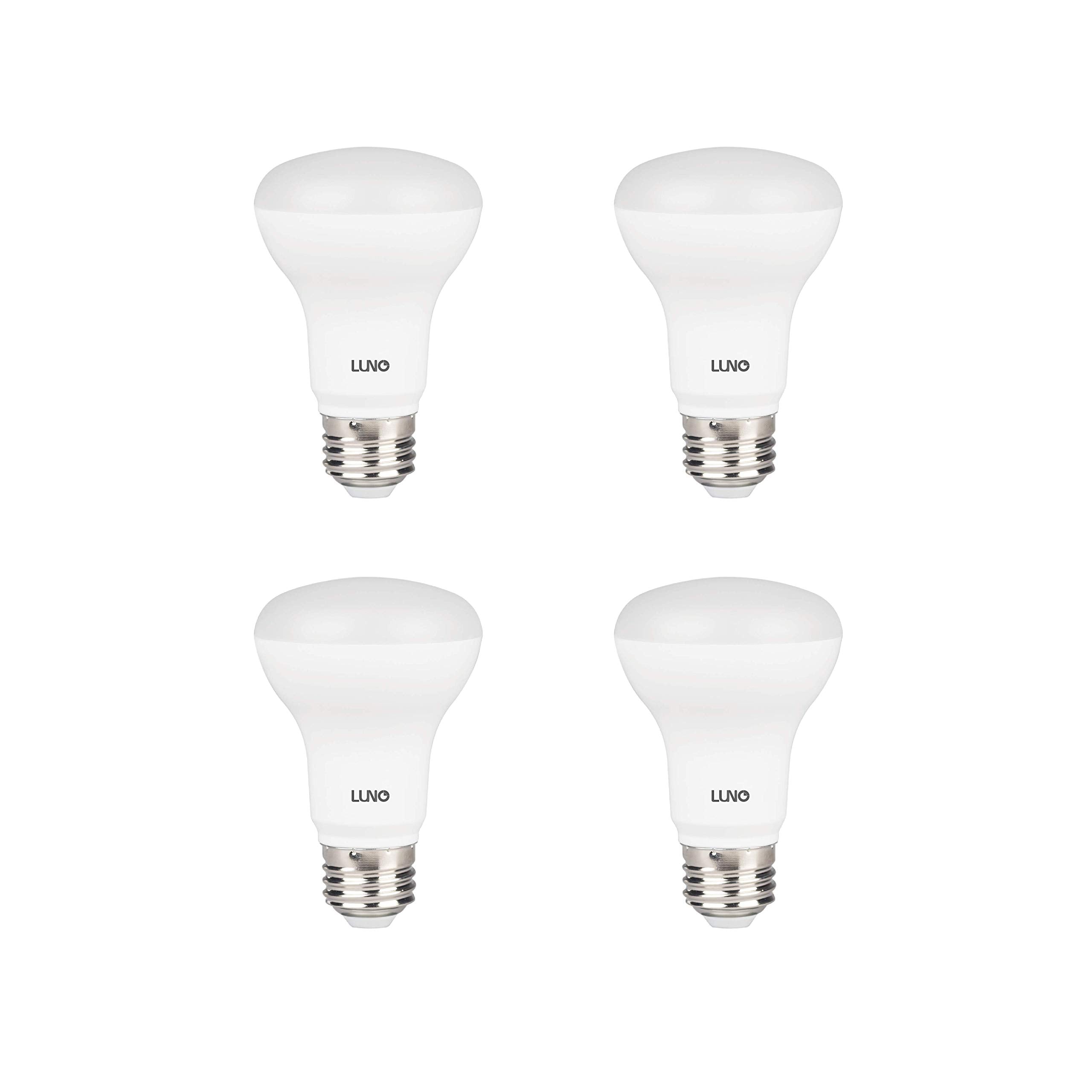LUNO R20 dimmable LED bulb 4-pack for versatile multi-room lighting