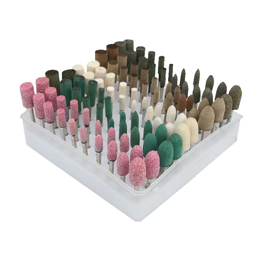 Luo ke polishing bits set for Dremel with assorted shapes to tackle varied finishes