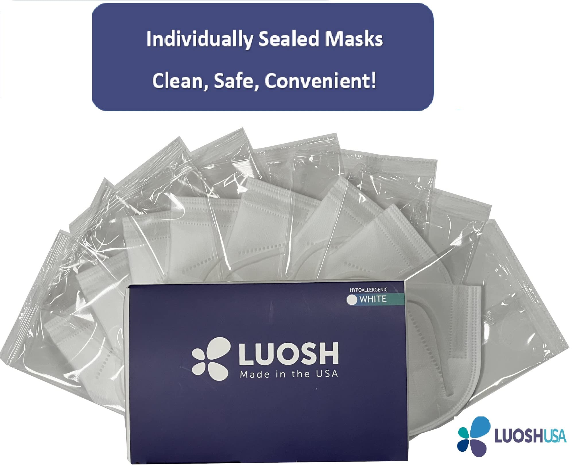 Luosh mask protects against dust and pollen during outdoor tasks