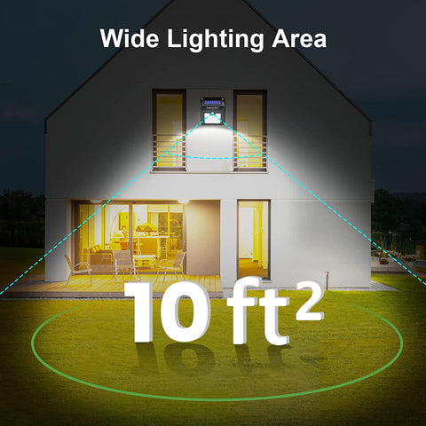 Luposwiten front porch solar light adds security and curb appeal