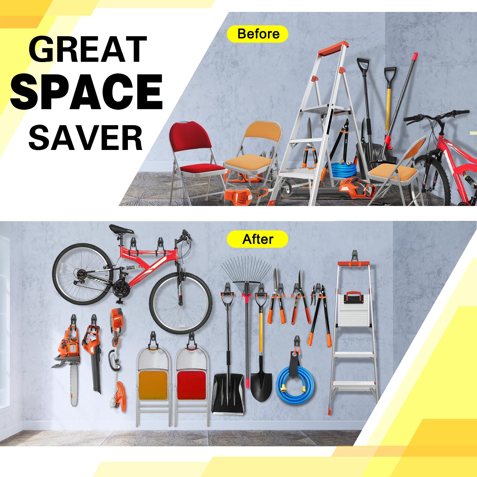 LUPYJI easy installation on wood drywall or concrete