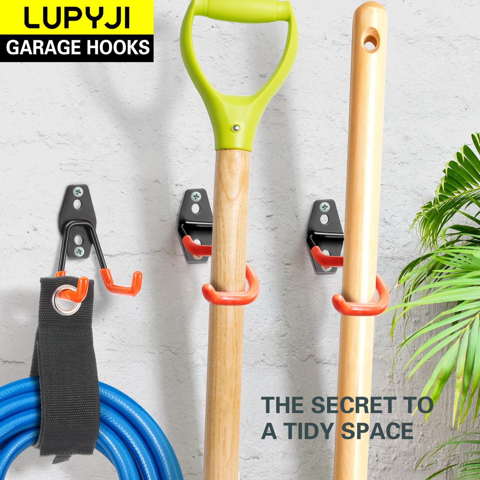 LUPYJI multi hook types storage system for versatile hanging