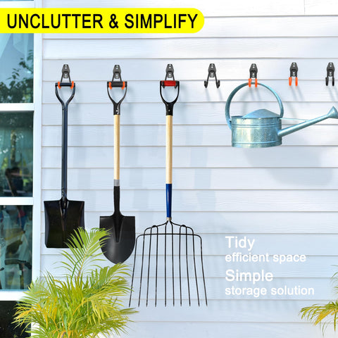 LUPYJI secure storage for tools and garden gear off the floor