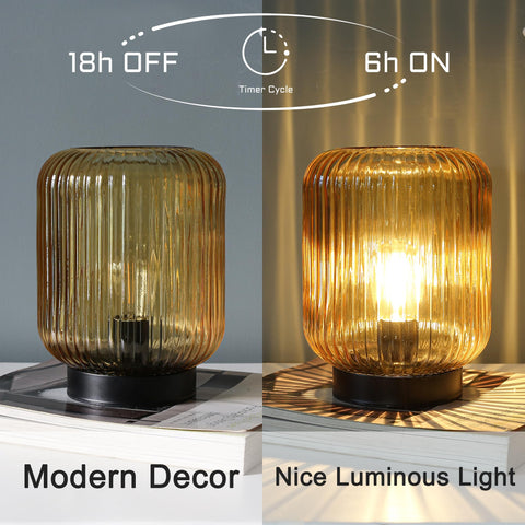 LUSHARBOR outdoor-friendly cordless lamp suitable for patios and porch lighting.