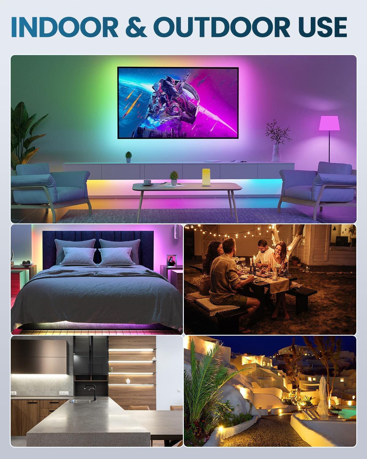 Lustaled power supply compatible with LED strips and cabinet lighting.