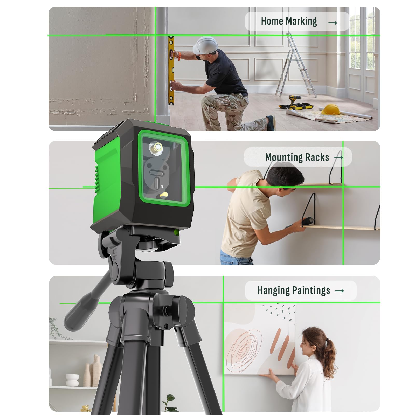 Lusweimi IP54‑rated durable design withstands dust and splashes.