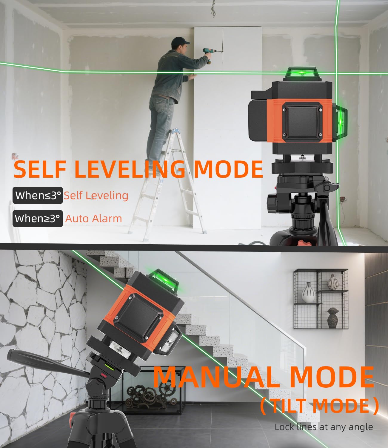 Lusweimi wireless remote control enables touch-free line adjustments from distance.