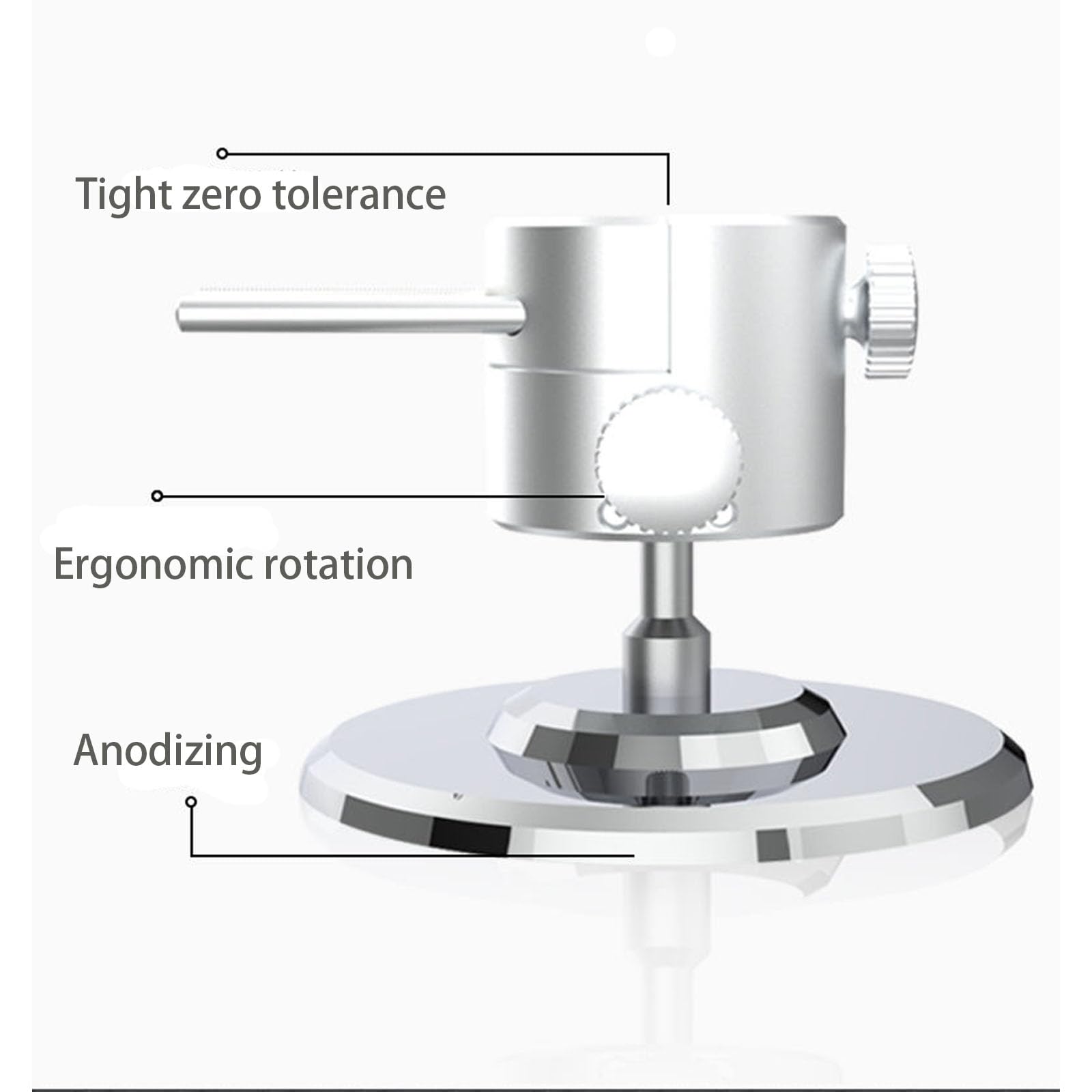 LuTangous ergonomic handle enables quick tightening and easy adjustments.