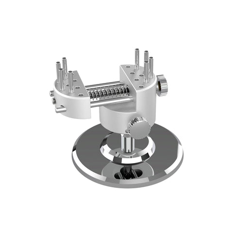 LuTangous mini hobby vise 360° swivel base for precise small parts handling.