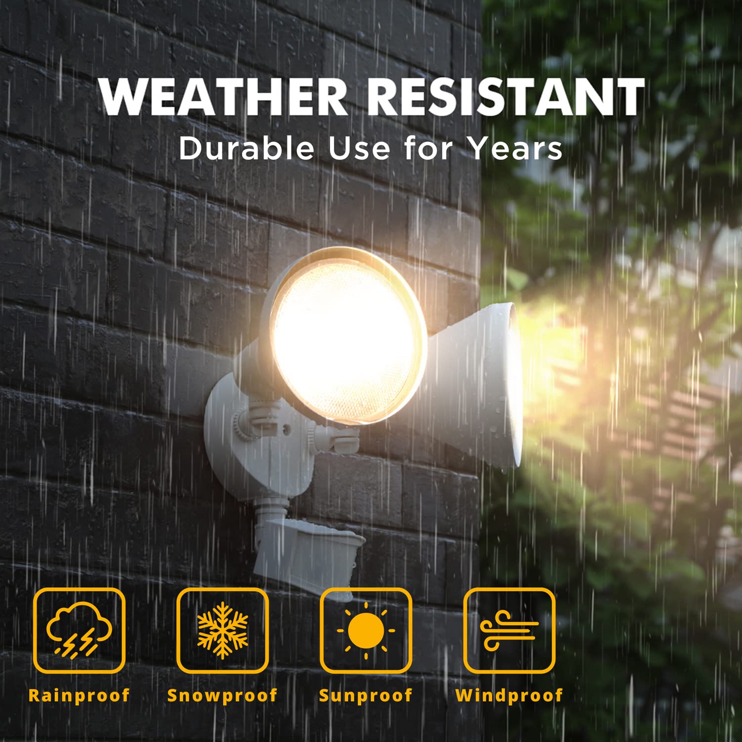 LUTEC night illumination enhances pathway visibility after dark.