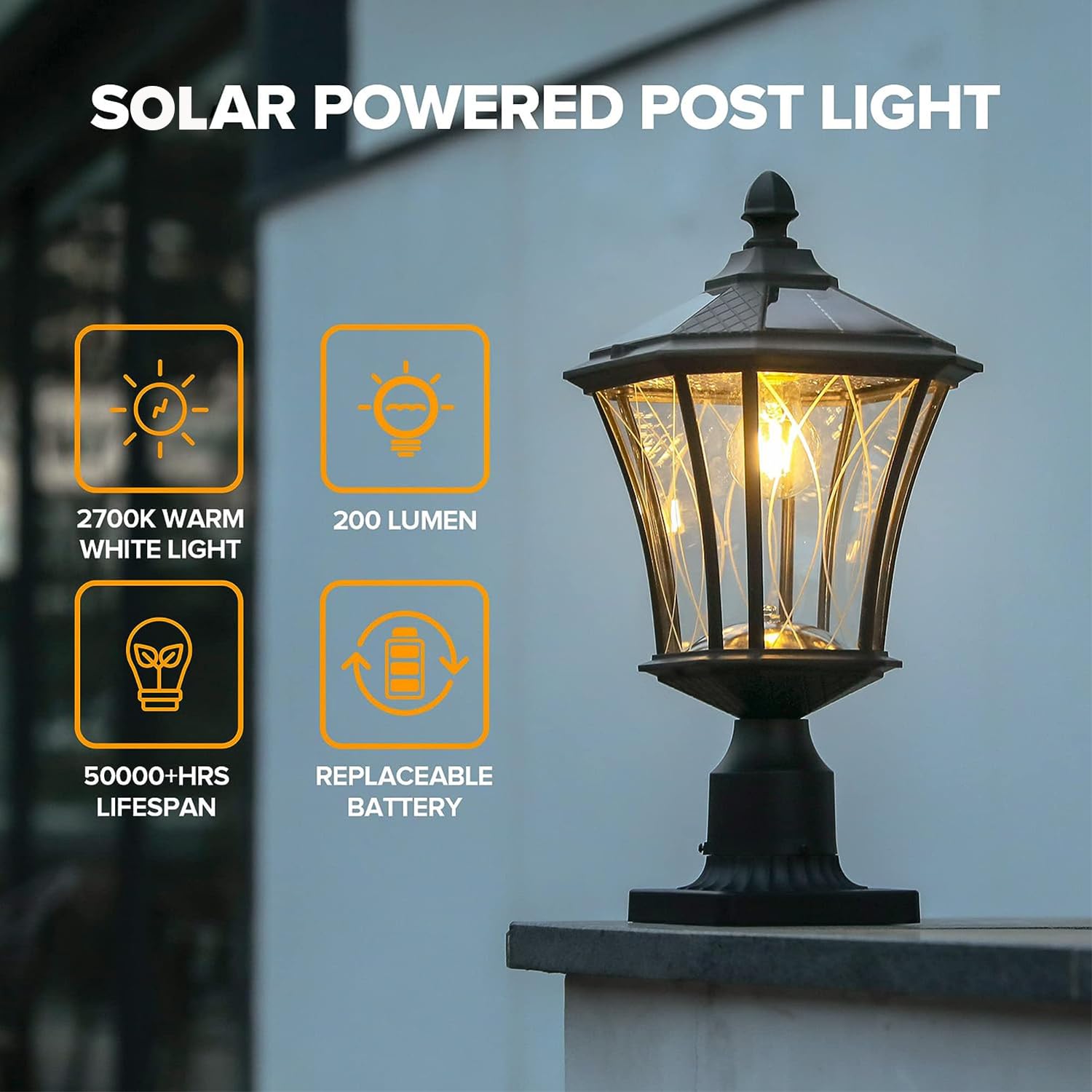 Lutec 200 lumen E26 bulb-ready unit enables bright, energy-efficient lighting.