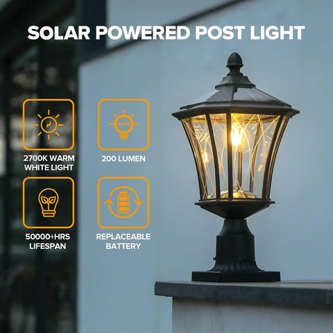 Lutec 200 lumen E26 bulb-ready unit enables bright, energy-efficient lighting.