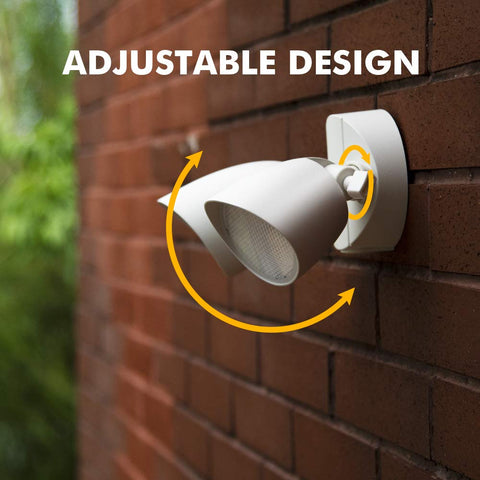 Outdoor waterproof LUTEC 6222W-D2D exterior light built to withstand weather.