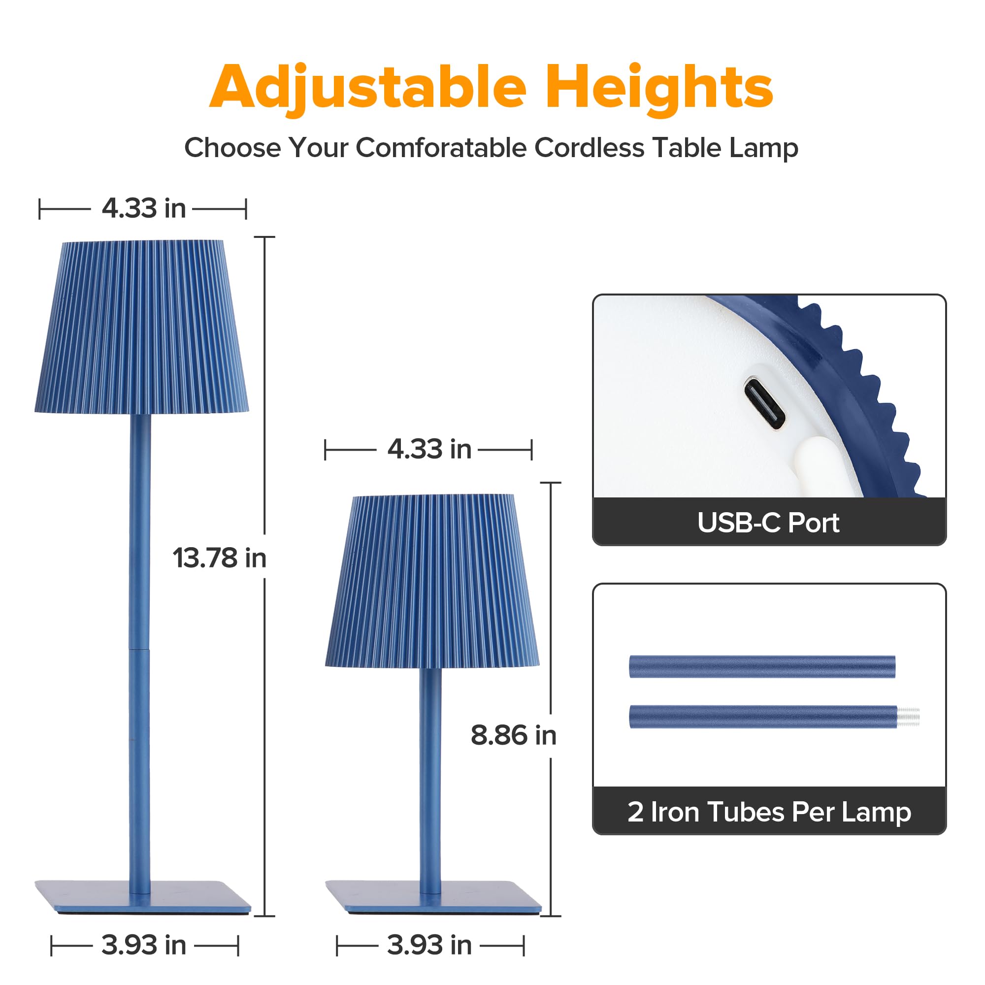 LUTEC acrylic shade lamp provides clear light and refined diffusion