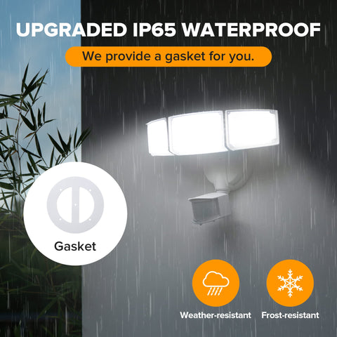 LUTEC energy-saving LED technology reduces electricity use.